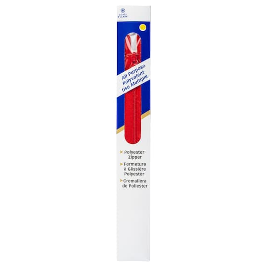 Coats & Clark™ 22" Polyester All-Purpose Zipper
